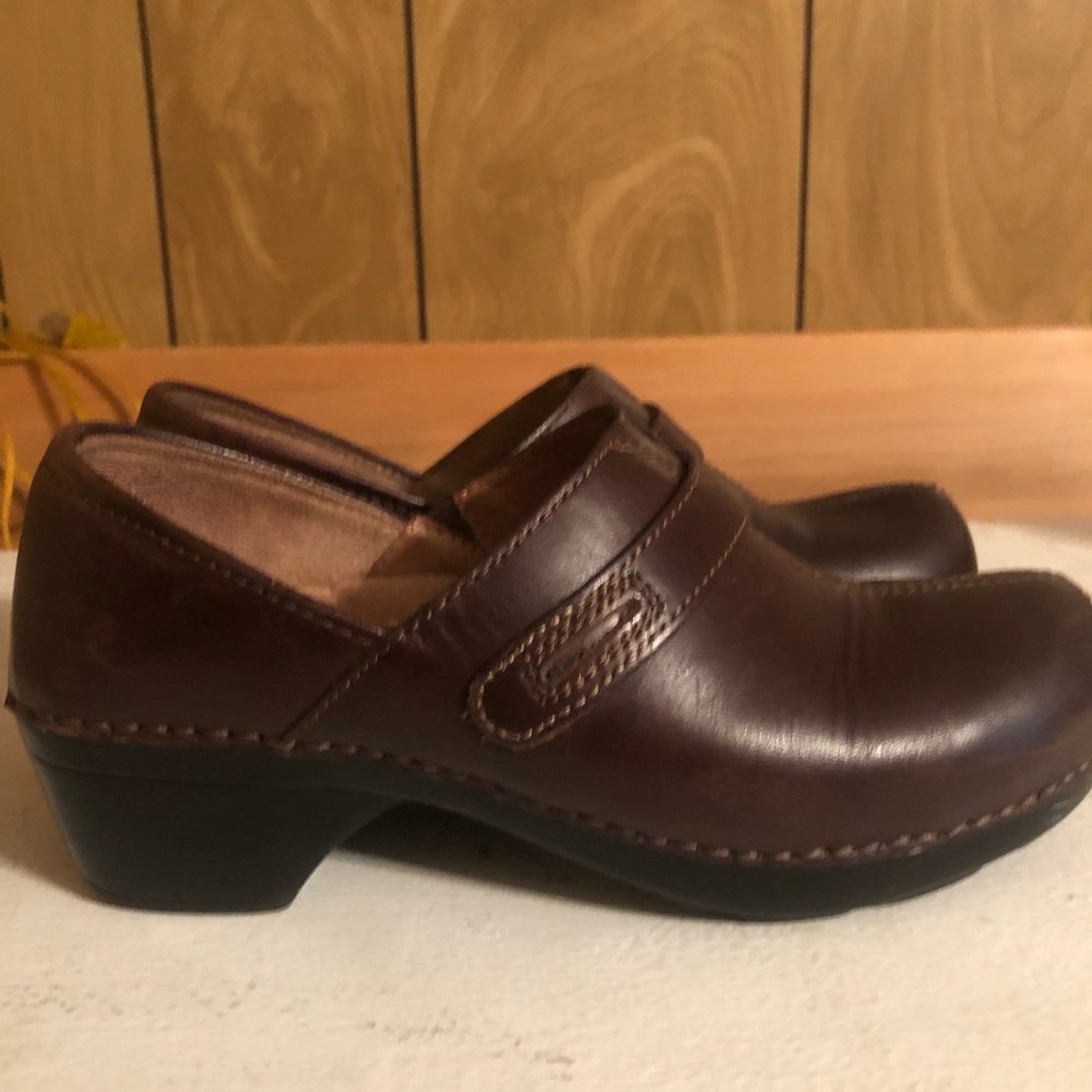 Dansko clog brown